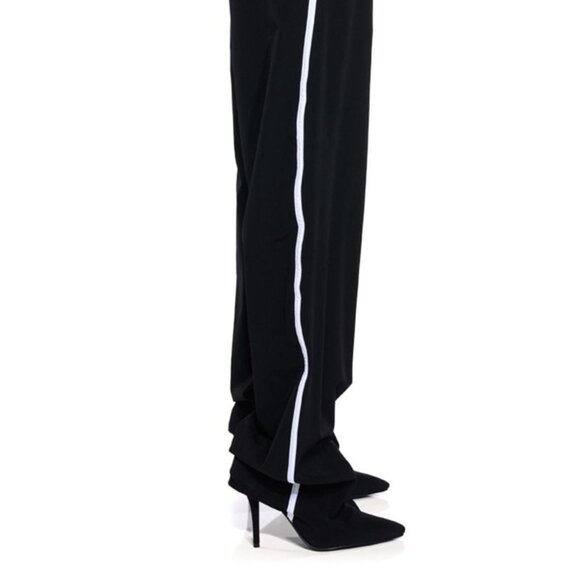 Callie Kill the Track Azalea Wang PantBoot SAGE GREEN Nylon Jogger Boot 7 7.5 8 - Picture 16 of 16